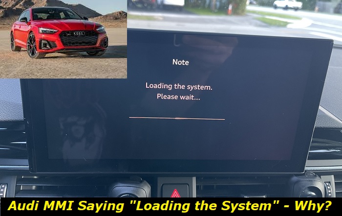 audi mmi saying loading system